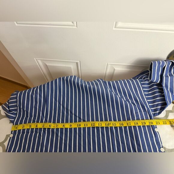 J.Crew Ciel top in striped cotton poplin NWT Size XS - Picture 8 of 9